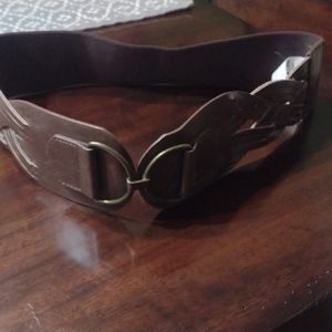Braided Brown Belt